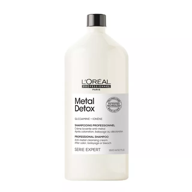 Shampoo Pour Cheveux Traités L'Oreal Serie Expert Metal Detox shampoo 1500ml