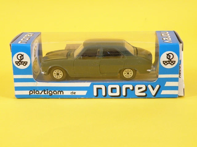 ORIGINAL NOREV FRANCE 1/43° Peugeot 404 Bleu Marine Bache Gris Clair N°159 Tbe EUR 190,00 - FR