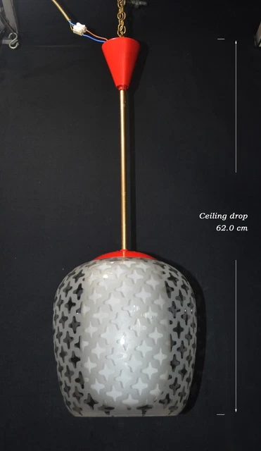Mid-Century Cora German Pendant Lamp by Wilhelm Wagenfeld for Peill & Putzler