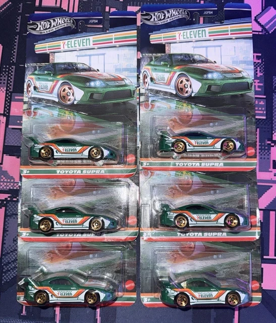 Hot Wheels トヨタスープラ 7-Eleven 4台セット Hot Wheels トヨタスープラ 7-Eleven 4台セット Hot Wheels