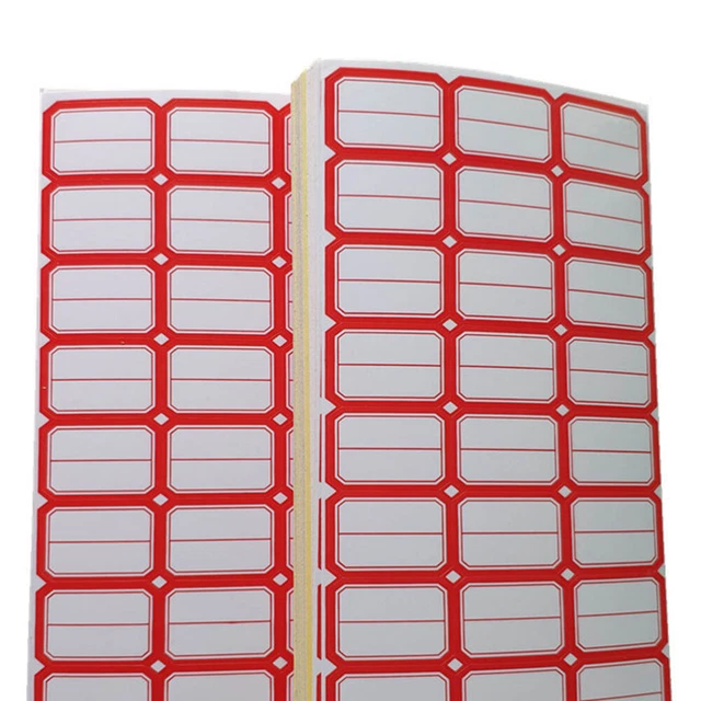 Click Label Sticker SHEET LABELS STICKER Paper Address Labels Sticker Labels Adhesive ...