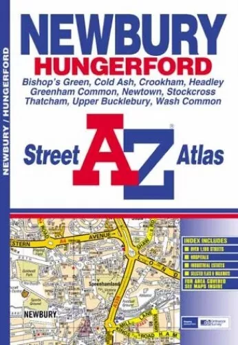 A-Z Newbury Street Atlas by Geographers' A-Z Map Company Sheet map, folded Book