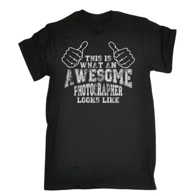 Awesome Photographer T-SHIRT Camera Photography Top Present birthday funny gift