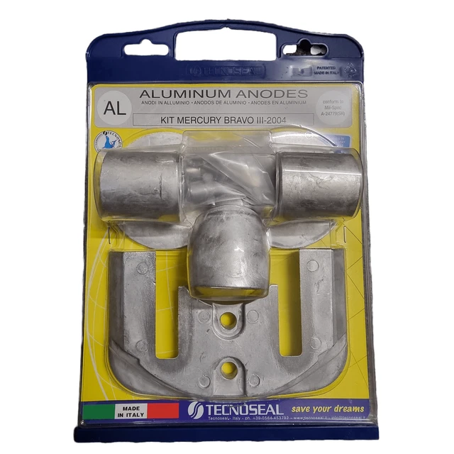 Kit D'anodes En Aluminium Pour Mercury Mercruiser Quicksilver Bravo II/III - Réf. 888761Q01