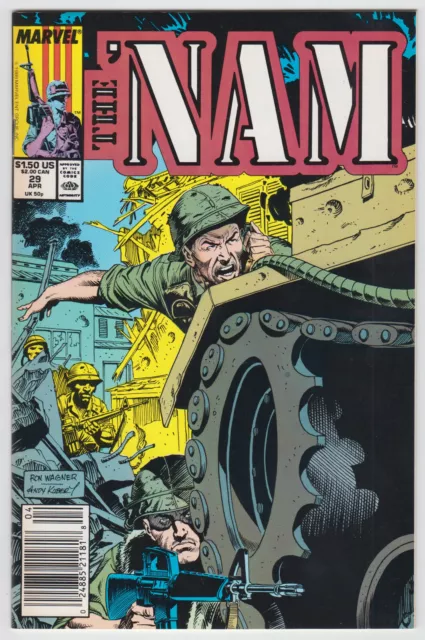 The Nam, Marvel issue #29 (April 1989), Near Mint, 1st printing