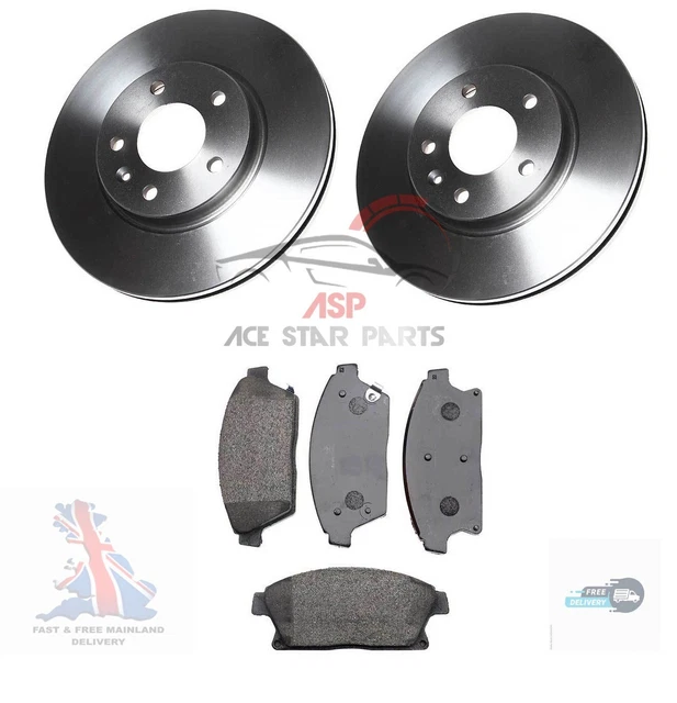 VAUXHALL ASTRA H MK5 1.6 16V SXi SRi MINTEX FRONT & REAR BRAKE DISCS