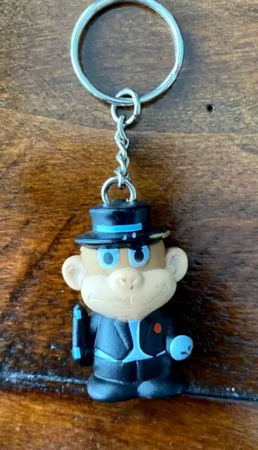 Paws STAR AWARDS Vintage Monkey w/ Tuxedo Key Ring Keychain Fob