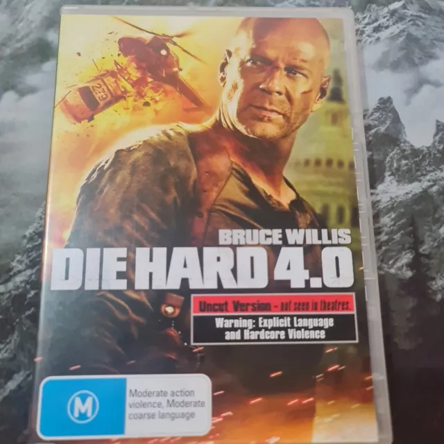 Die Hard 4.0  (DVD, 2007) Free Postage