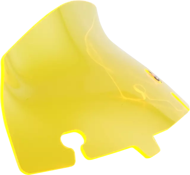 Klock Werks Ice Kolor Flare Windshield 6.5" Yellow Ice #KWW-01-0639