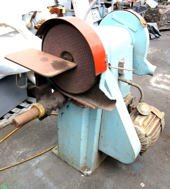 205 Besly Chicago Pedestal Grinding Machine_As-Pictured_4Serious Buyer_Fcfs!~