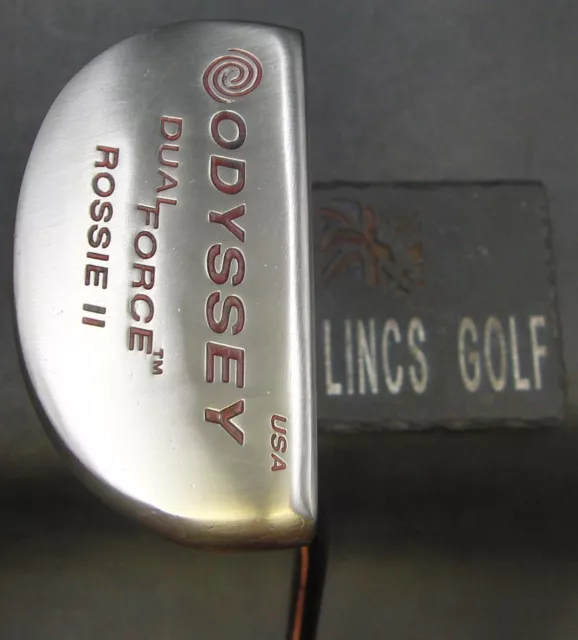 Odyssey Dual Force Rossie II Putter Steel Shaft 92cm Length Odyssey Grip Odyssey Dual Force Rossie II Putter Steel Shaft 92cm Length Odyssey Grip