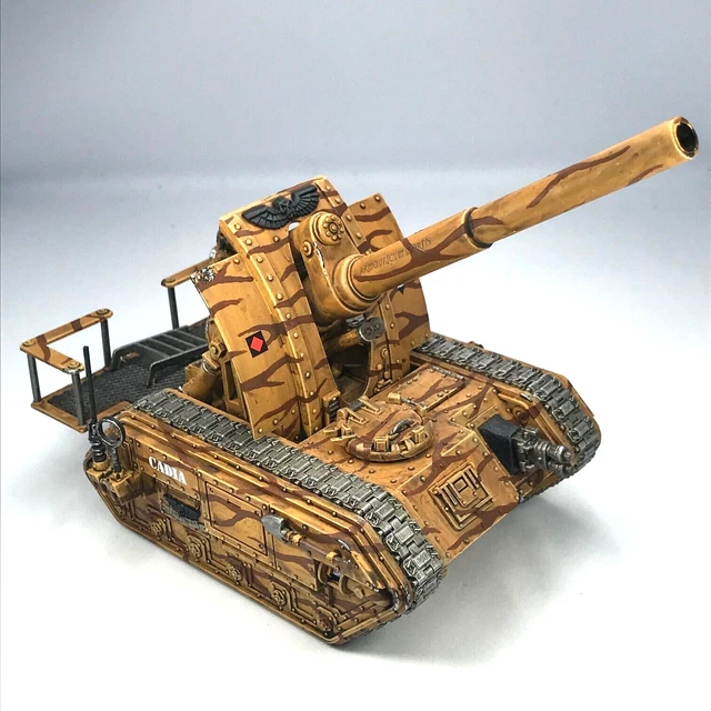 Imperial Guard Basilisk Artillery Astra Militarum - Painted - Warhammer 40K Imperial Guard Basilisk Artillery Astra Militarum - Painted - Warhammer 40K