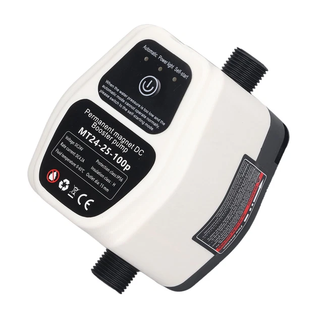 (UK Spina 100240V) Pompa booster automatica rilevamento intelligente silenzioso portatile
