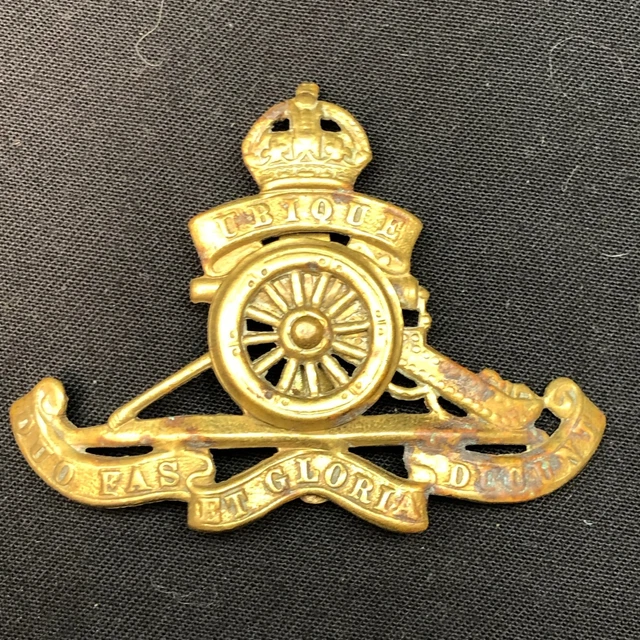 ORIGINAL WW1 BRITISH Army Regimental Cap Badge - Royal Artillery £12.00 ...