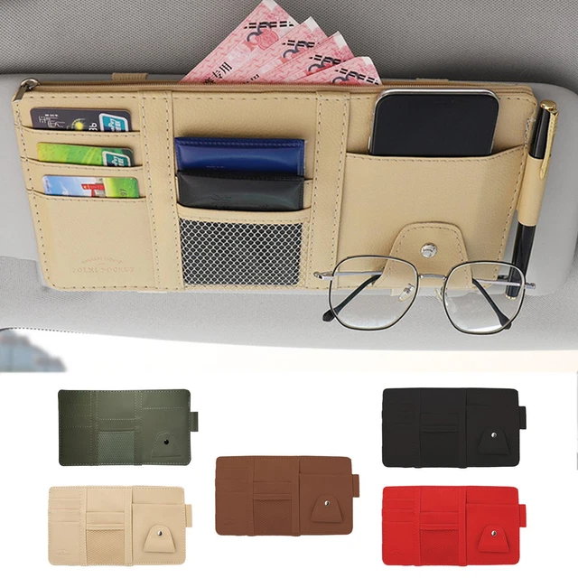 1pcs Car Sun Storage Clip Auto Car Glasses Pocket Auto Interior Accessories