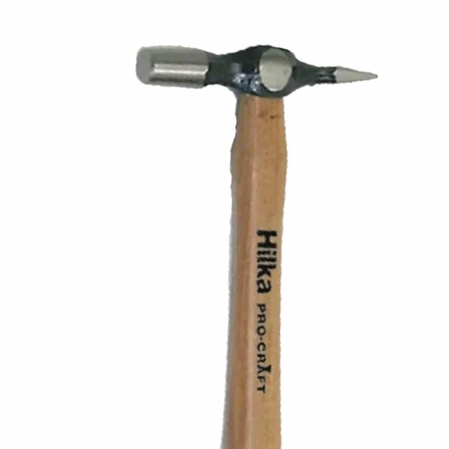 Hilka Croix Pein / Broche Marteau 227ml Avec Noyer Blanc Poignée en Bois 3