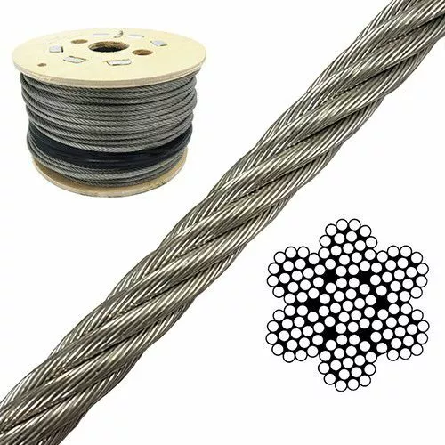 2mm 7x19 A4 Stainless Steel Wire Rope A4-AISI 316 - Multiple Lengths UK STOCK