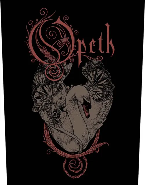 Opeth Swan Band Logo Back Patch