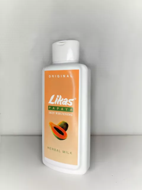 LAIT ÉCLAIRCISSANT LIKAS PAPAYA ORIGINAL herbal LOTION ENRICHI AVEC LES ENZYMES