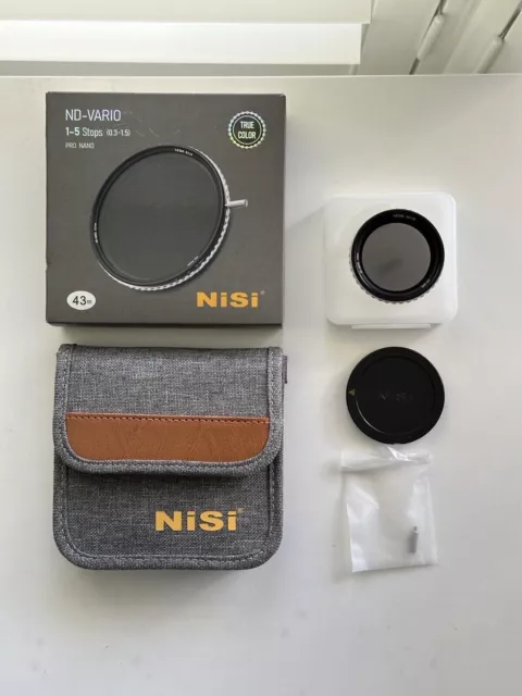 NiSi 43mm True Color ND-VARIO Pro Nano 1-5stops Variable ND