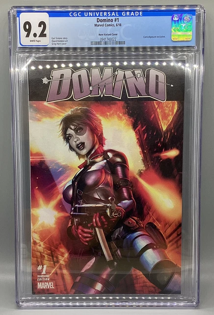 Marvel Comics - Domino #1 CGC 9.2 - Horn Variant Cover (B)