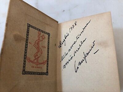 Carrera LE VELE Autografato anni Venti Casa dei Poeti Illustrato Francesco Gamba 