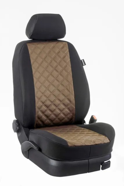 AUDI A4/B5 DIMENSIONS housses de siège housses de protection sièges normaux  : similicuir/espresso EUR 205,26 - PicClick FR
