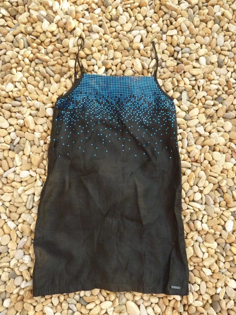 Robe Vetiver Cop Copine - Taille 36 - Gris - Occasion Très Bon état - Longueur Genou