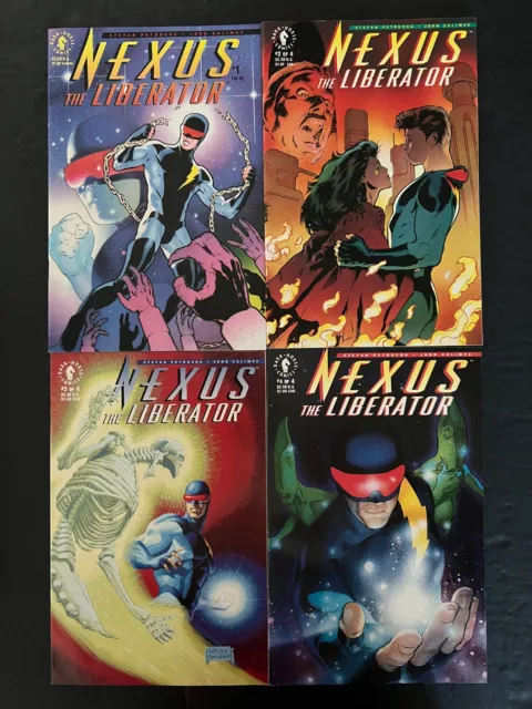 Nexus the Liberator Full Set #1-4 DARK HORSE Comics 1992 VF/NM