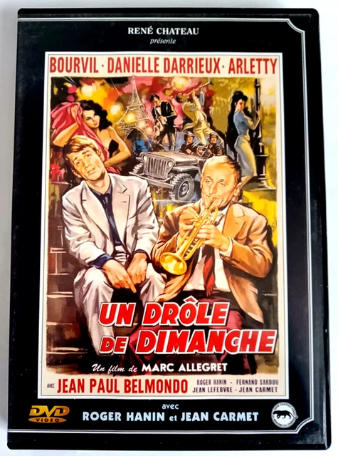 Un drôle de dimanche - BOURVIL / BELMONDO / DARRIEUX - dvd Très bon état