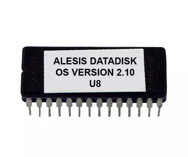 Alesis Datadisk Version 2.10 OS Upgrade Update Firmware Eprom ROM