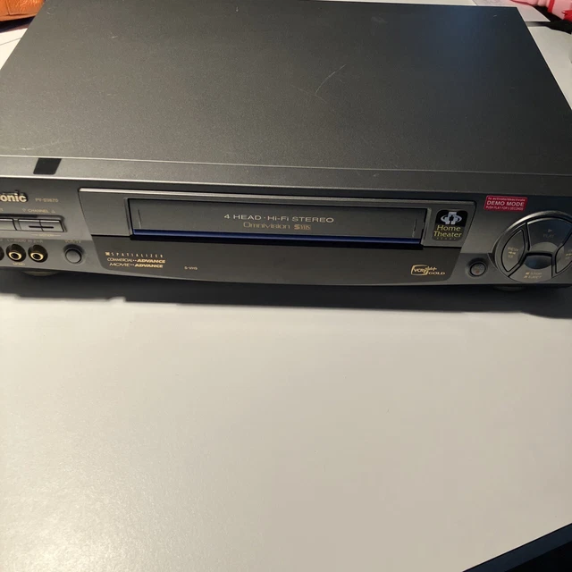 PANASONIC PVS9670 SUPER SVHS Recorder Player No Remote Not Working