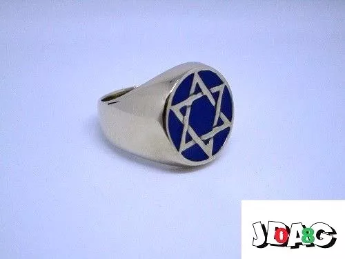 Bague Etoile De David Magen Judaisme Israel Ring - Taille 62 - Size 10