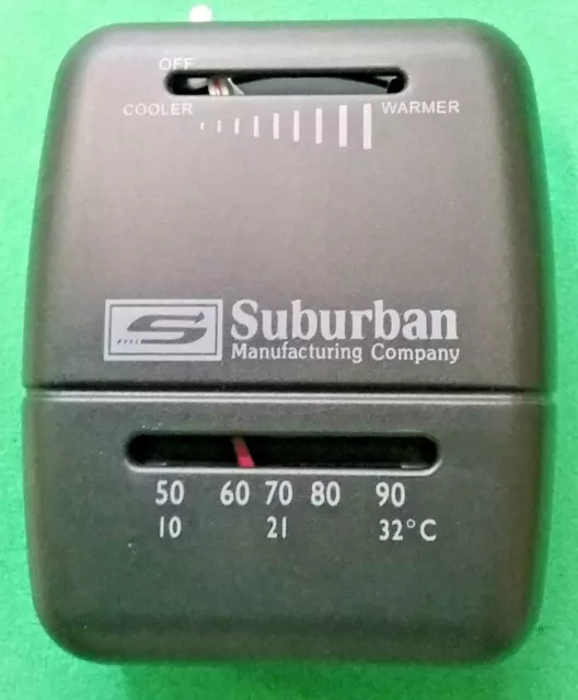 Suburban  161210  Heating Thermostat Low Voltage Black NEW