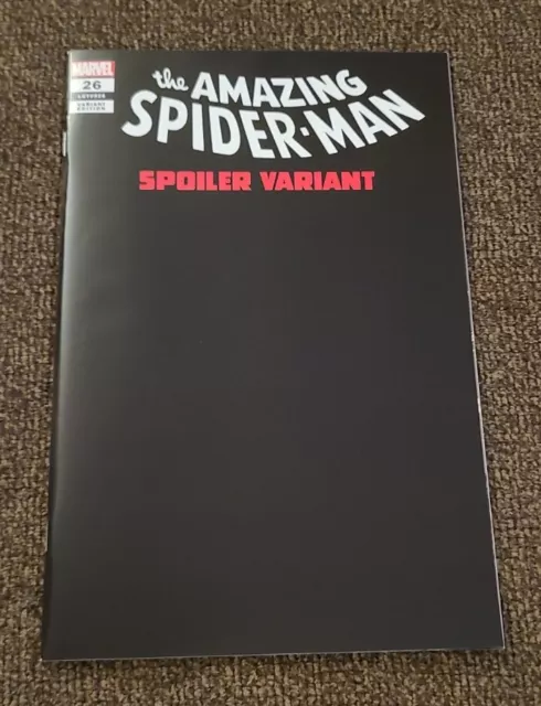 Amazing Spider-Man #26 Gary Frank Spoiler Variant Death of Ms. Marvel 2023