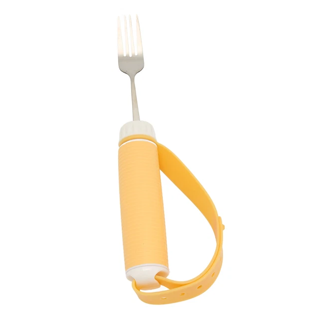 Forcella utensili adattivi facile presa acciaio inox ausili per alimenti utensili con una GF0