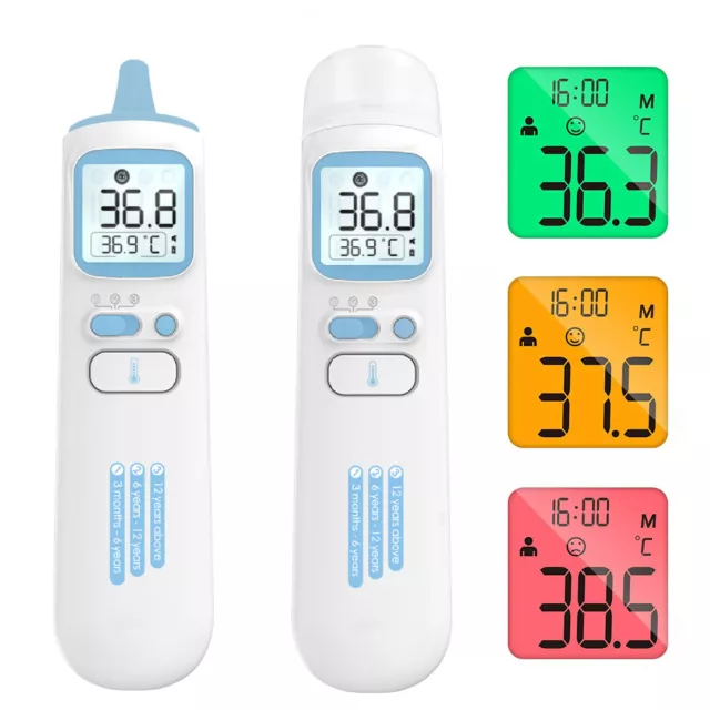 IR Thermometer AFAC Infrared Digital Thermometer Forehead Ear Hand Non-Contact