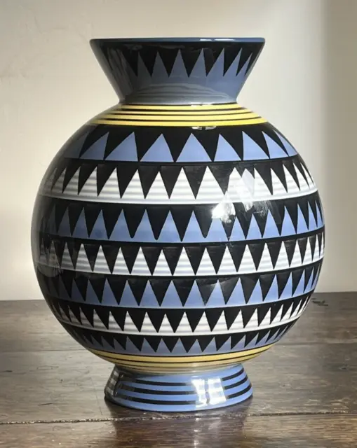 Stunning Moorland Pottery Signed Plant & Tinsley (Chelsea Works, Burslam) Vase