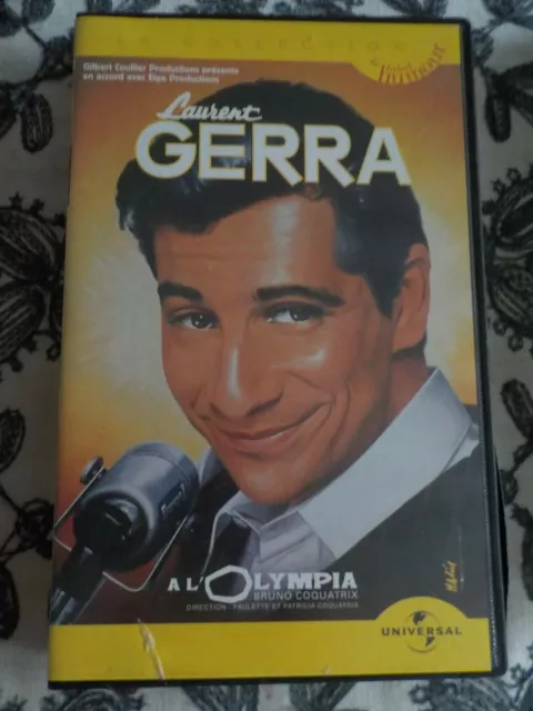 VHS - Laurent GERRA à l'OLYMPIA - Universal -