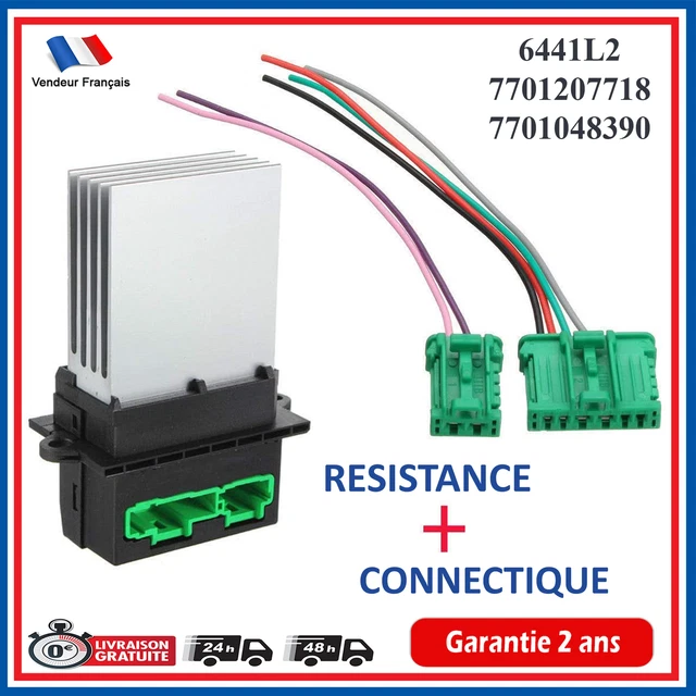 NEUFU Connecteur De Faisceau Câblage Résistance Ventilateur Chauffage - Foto 4