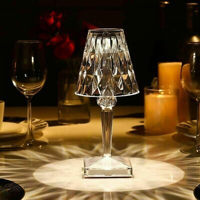 Lampada da tavolo led ricaricabile Touch per ristoranti bar hotel HA-1638 2