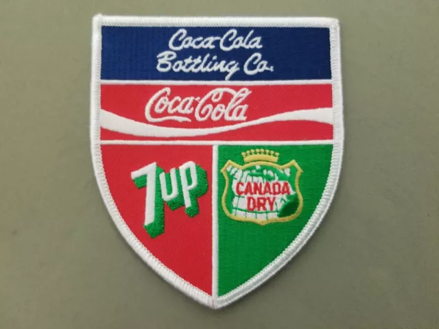 Coca Cola Bottling Co. Soda Embroidered Patch.
