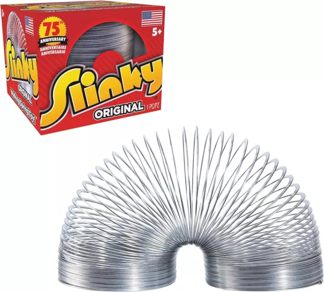 Original Classic Metal Slinky Walking Spring Educational Fidget Spring Toy