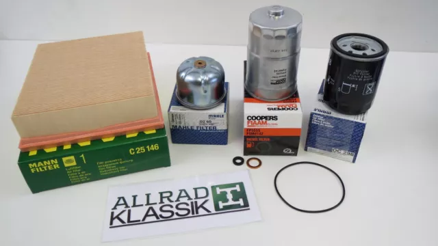 Land Rover Defender Td5 Service Kit Filtersatz Premium, DA6004P