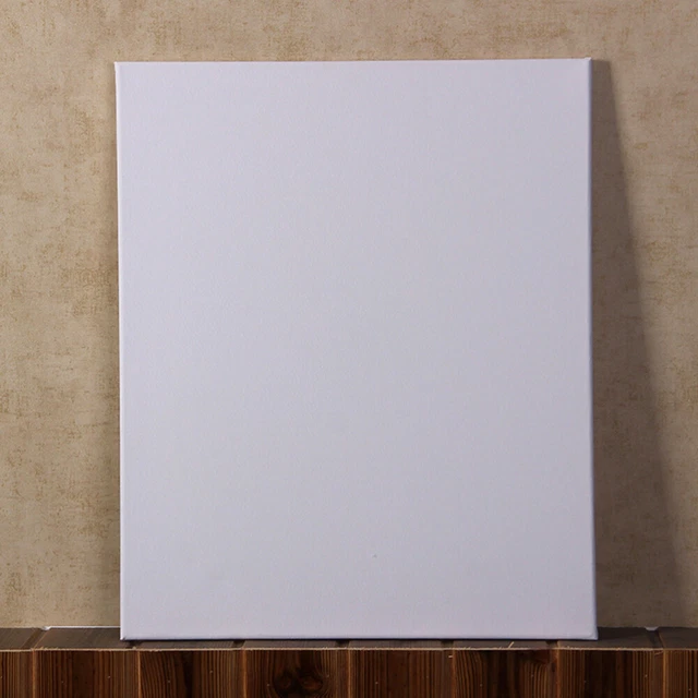 6 PIEZAS Paneles de lienzo Tableros de lienzo vacíos Pintura al óleo Para niño