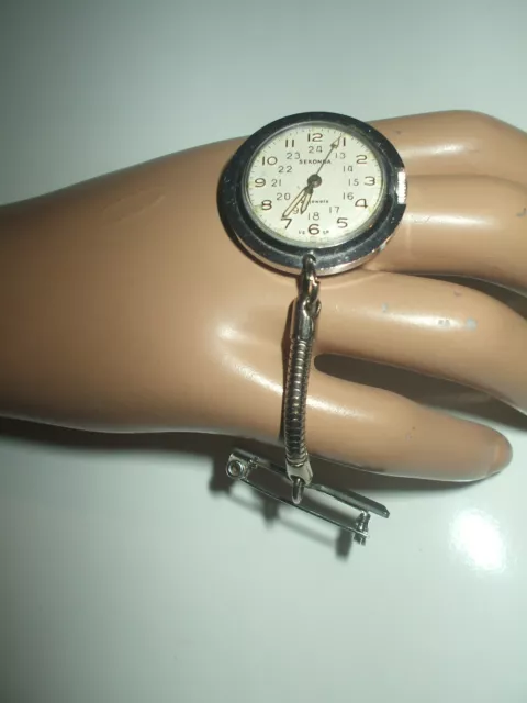 Wind up nurses fob watch sale
