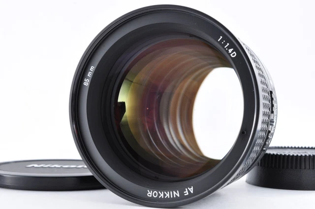Nikon AF NIKKOR 85mm F/1.4D IF Portrait MF F Mount Lens From JAPAN [Near Mint]