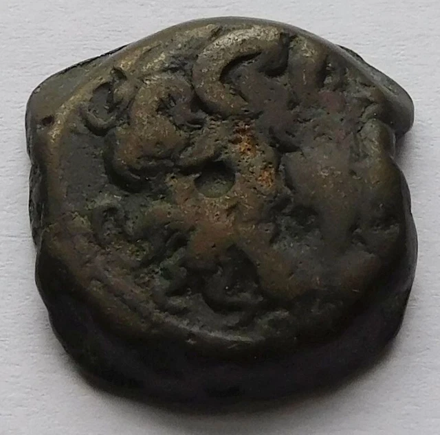 EGYPT GREEK KING Ptolemy VI (184-160 BC) Bronze Diobol Zeus-Ammon 2 ...