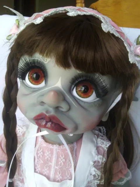 Tinky Reborn Doll Gothic Lolita Goblin Elf Princess Ooak Creepy Cute Cottagecore