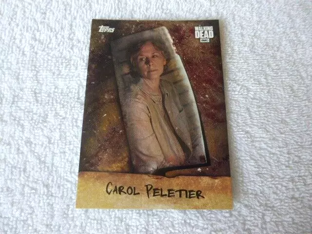 The Walking Dead Season 7 Chop Chase Card Carol Chop-7